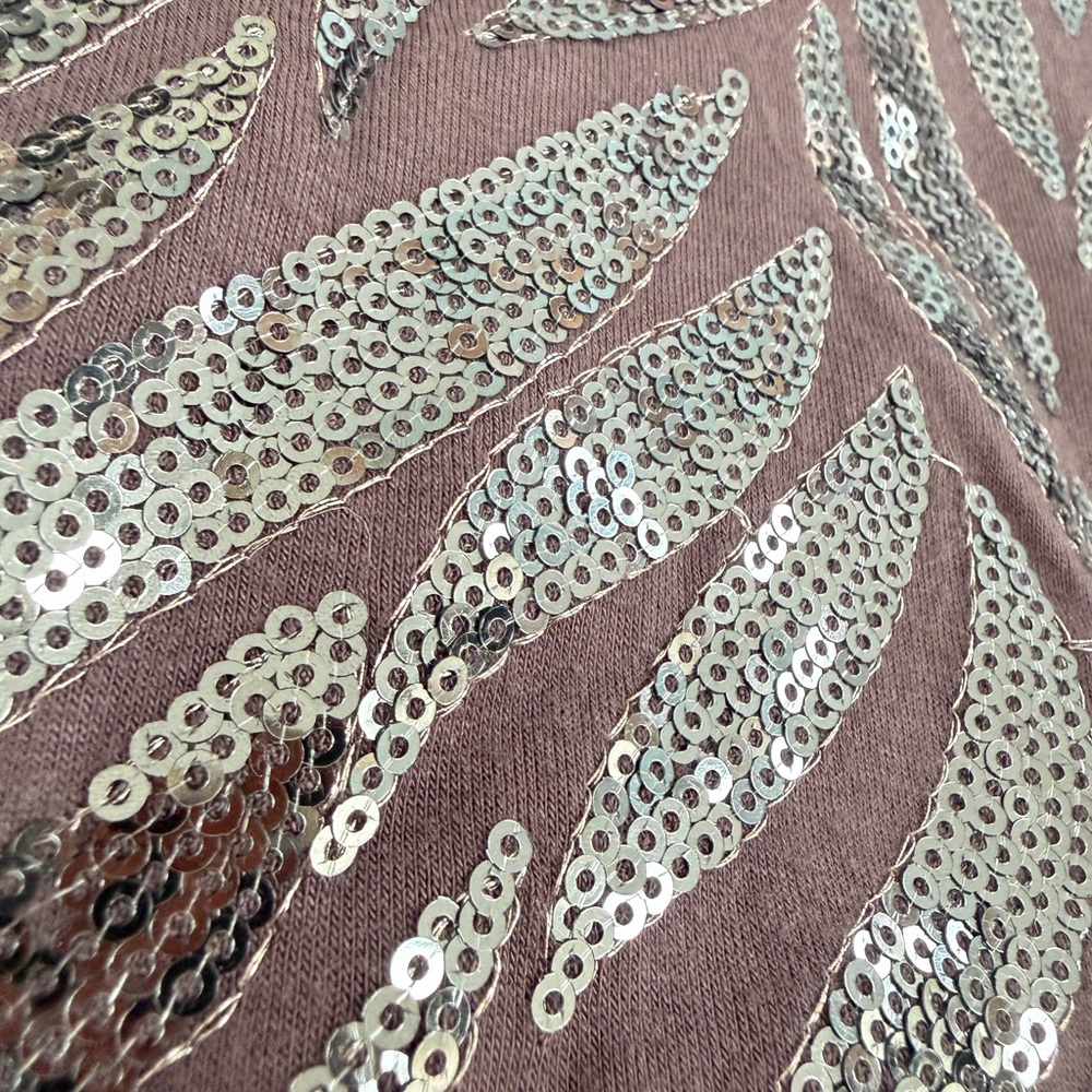 Ark & Co Silver Sequin Mini Dress NWT - Picture 4 of 4